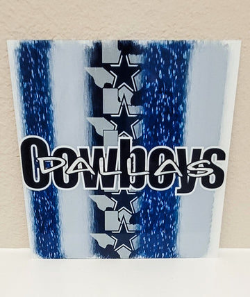 Dallas Cowboys Bling Sublimation Sign