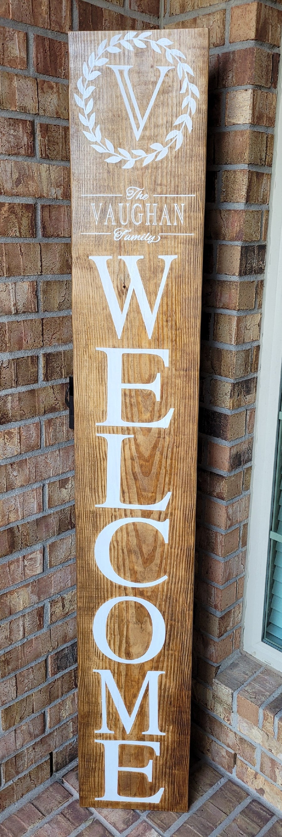 Welcome Farmhouse Front Porch Sign