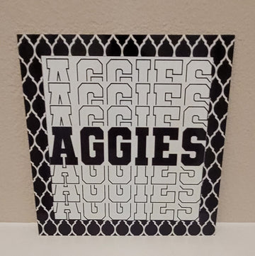 Aggies Sublimation Sign