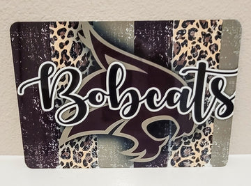 Bobcats Bling Sublimation Sign